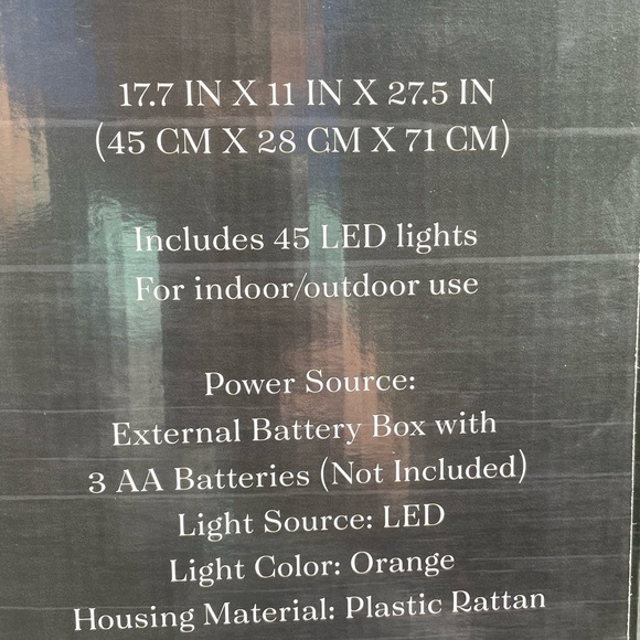 Jack O’Lantern Lane LED Halloween Lighted Witch Hat Indoor Outdoor Figurine NWT - Picture 7 of 11